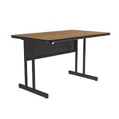 Desk Height  Deluxe HIgh-Pressure Top Computer/Student Desks  30x48"