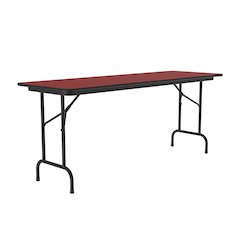 Deluxe High Pressure Top Folding Table 24x96"