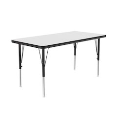 Markerboard-Dry Erase  Deluxe High Pressure TopActivity Tables 24x48"