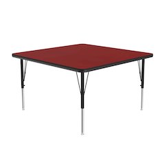 Deluxe High-Pressure Top Activity Tables 42x42"