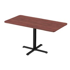 Table Height Deluxe High-Pressure Café and Breakroom Table 30x48"