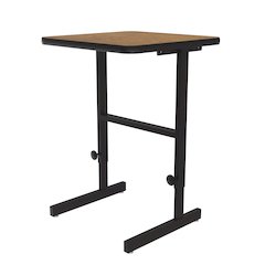 Commercial Laminate Top Adjustable Standing  Height Work Station 20x24"