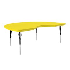 Commercial Blow-Molded Plastic Top Activity Tables 48x72"