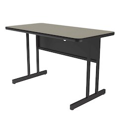 Desk Height  Deluxe HIgh-Pressure Top Computer/Student Desks  24x48"
