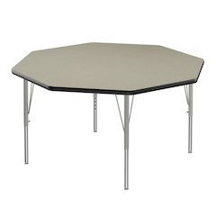 Deluxe High-Pressure Top Activity Tables 48x48"