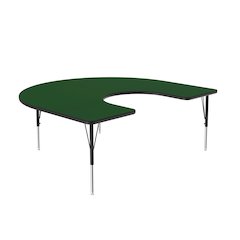 Deluxe High-Pressure Top Activity Tables 60x66"