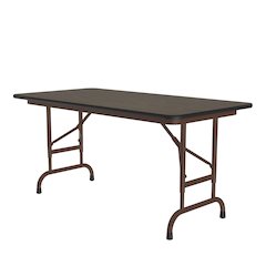 Adjustable Height High Pressure Top Folding Table 24x48"