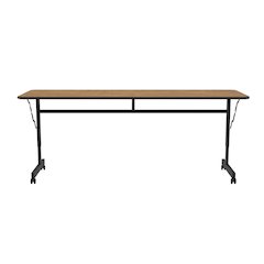 3/4" Thermal Fused Laminate Top Flip Top Table