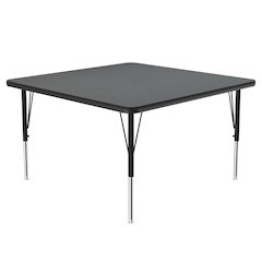 Deluxe High-Pressure Top Activity Tables 48x48"