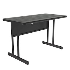 Desk Height  Deluxe HIgh-Pressure Top Computer/Student Desks  24x36"