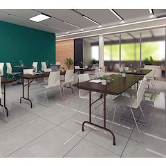 Table Height Melamine Folding Tables 24x36"