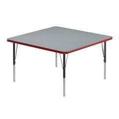 Deluxe High-Pressure Top Activity Tables 48x48"