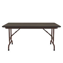 Adjustable Height Econoline Melamine Top Folding Table 30x48"