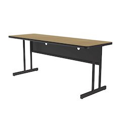 Desk Height  Deluxe HIgh-Pressure Top Computer/Student Desks  24x60"