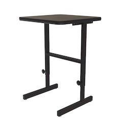 Commercial Laminate Top Adjustable Standing  Height Work Station 20x24"