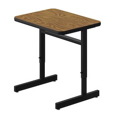 Adjustable Height Deluxe High-Pressure Top Computer/Student Desks
