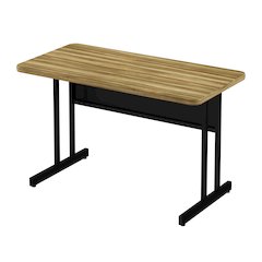Desk Height  Deluxe HIgh-Pressure Top Computer/Student Desks  24x36"