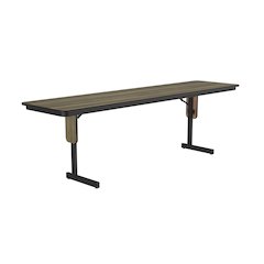Deluxe High-Pressure Folding Seminar Table with Panel Leg 24x96"