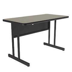 Desk Height  Deluxe HIgh-Pressure Top Computer/Student Desks  24x36"