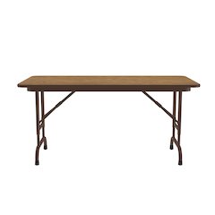 Adjustable Height Econoline Melamine Top Folding Table 24x48"