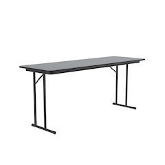 Commercial Laminate Folding Seminar Table with Off-Set Leg 24x96"