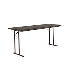 Commercial Laminate Folding Seminar Table with Off-Set Leg 24x96"