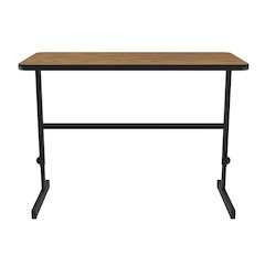 Commercial Laminate Top Adjustable Standing  Height Work Station 24x48"