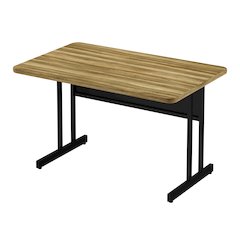 Desk Height  Deluxe HIgh-Pressure Top Computer/Student Desks  30x60"