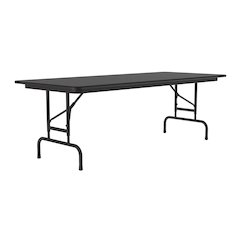 Adjustable Height Econoline Melamine Top Folding Table 30x72"