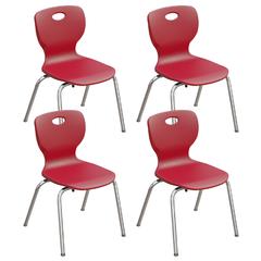 Classic 14" Stacking Student Chair (4pc)
