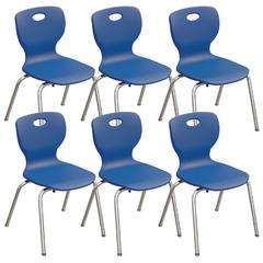 Classic 14" Stacking Student Chair (6pc)