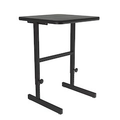 High-Pressure Laminate Top Adjustable Standing  Height Work Station 20x24