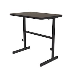 Commercial Laminate Top Adjustable Standing  Height Work Station 24x36"
