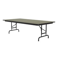 Adjustable Height High Pressure Top Folding Table 36x96"