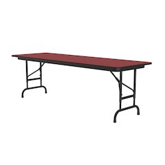 Adjustable Height High Pressure Top Folding Table 24x72"