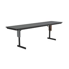 Deluxe High-Pressure Folding Seminar Table with Panel Leg 24x96"