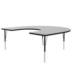 EconoLine Melamine Top Activity Tables 60x66"