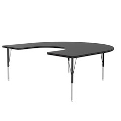 Deluxe High-Pressure Top Activity Tables 60x66"