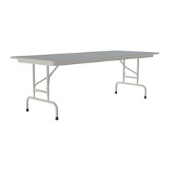 Adjustable Height High Pressure Top Folding Table 30x72"