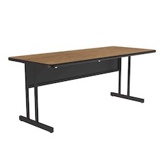 Desk Height  Deluxe HIgh-Pressure Top Computer/Student Desks  30x60"