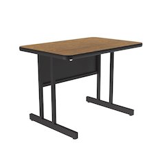 Keyboard Height Commercial Laminate Top Computer/Student Desks 24x36"