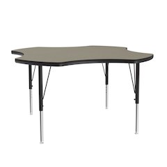Deluxe High-Pressure Top Activity Tables 48x48"