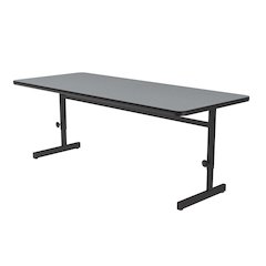 Adjustable Height Deluxe High-Pressure Top Computer/Student Desks  30x48"
