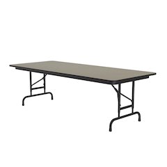 Adjustable Height High Pressure Top Folding Table 30x60"
