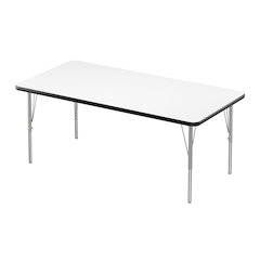 Deluxe High-Pressure Top Activity Tables 30x72"