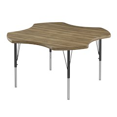 Deluxe High-Pressure Top Activity Tables 48x48"