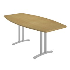Deluxe High-PressureCurvature Collection Conference Table 36x72"