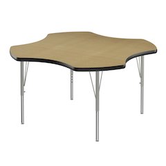 Deluxe High-Pressure Top Activity Tables 48x48"