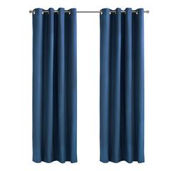 Alpine Blackout Grommet Curtain Panel 52 x 63 in Navy