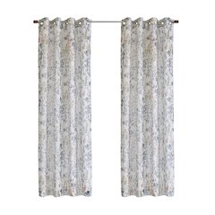 Audrey Sheer Grommet Curtain Panel 52 x 63 in Multi
